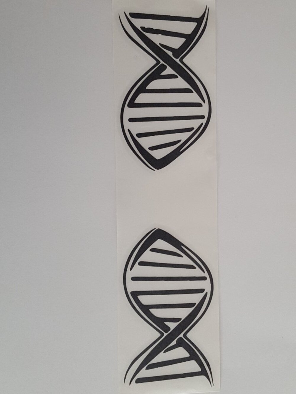 DNA Molecule Helix Laptop Decal **IMPERFECTION - PLEASE READ**
